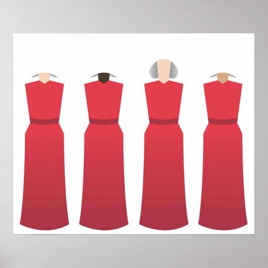 Handmädchen Poster (Vorne)