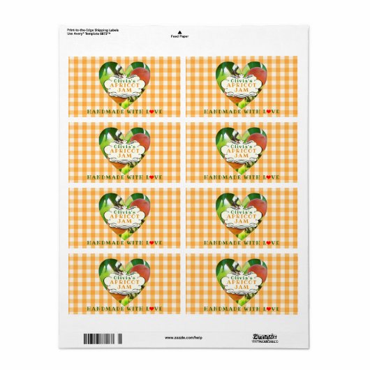 Handmade Apricot Jam (Vorne)