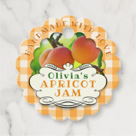 Handmade Apricot Jam Geschenkanhänger