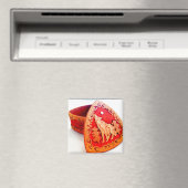 Handmade Birch Wood Jewelbox mit Howling Wolf Magnet (In Situ (Geschirrspüler))