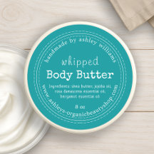 Handmade Body Butter Bio Business Green