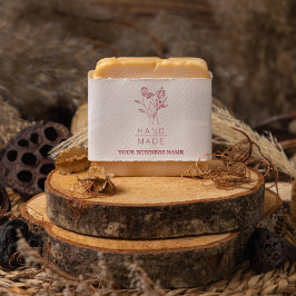 Handmade Botanic Bouquet Blumengeschäft Gummistempel