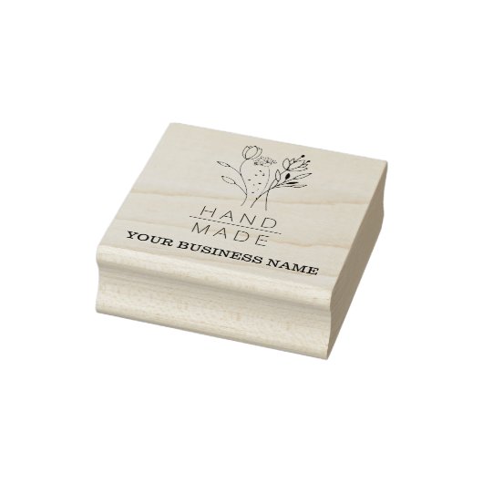 Handmade Botanic Bouquet Blumengeschäft Gummistempel (Stempel)