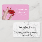 Handmade Brooch Visitenkarte (Vorne/Hinten)