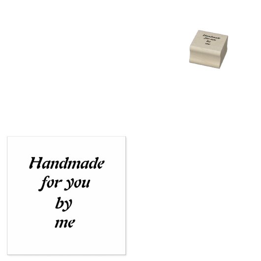 Handmade by Designer Gummistempel (Stempel)