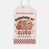 Handmade by ELVES business custom Geschenkanhänger (Vorderseite)