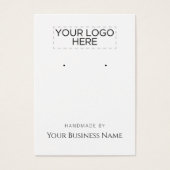 "Handmade by"-Logo-Werbekarte (Vorderseite)