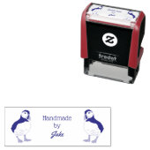 Handmade by Puffin Permastempel (Beispiel)