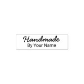 Handmade by Your Name Permastempel (Design)