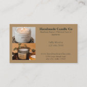 Handmade Candle Company Visitenkarte (Vorderseite)