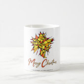 Handmade Christmas Cup with Star Graphic Kaffeetasse (Mittel)