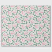 Handmade Christmas Dove of Peace Olive Branch Geschenkpapier (Flach)