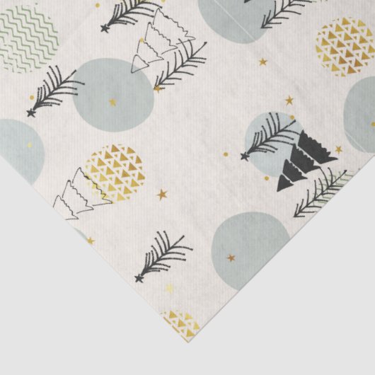 Handmade Christmas Symbols Muster Seidenpapier (Detail)