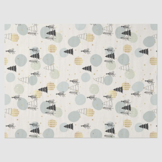 Handmade Christmas Symbols Muster Seidenpapier (Vorderseite)