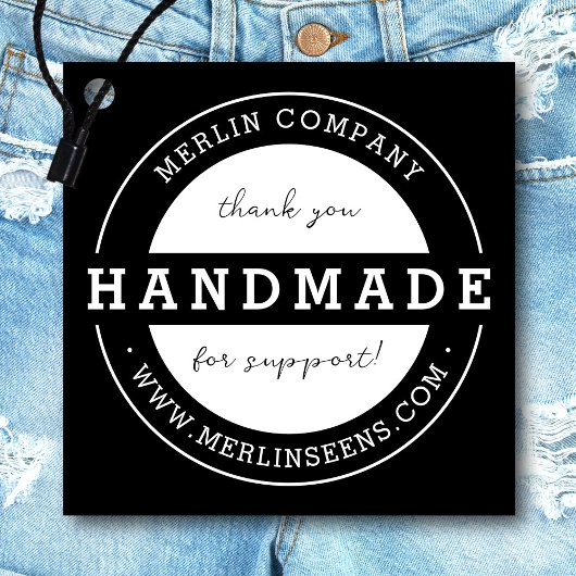 Handmade Company Vielen Dank Bekleidungsgeschenk H Geschenkanhänger
