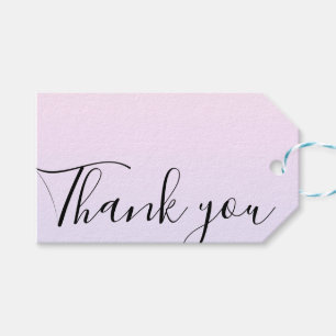 Handmade danke Ihnen minimalistisch modernen Paste Geschenkanhänger