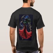Handmade Digital T - Shirt Art Work (Rückseite)