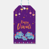 Handmade Diwali-Geschenkmarke Geschenkanhänger (Vorderseite)