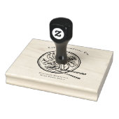 Handmade Dumplings Food Branding Rubber Stamp Gummistempel (Stempel)