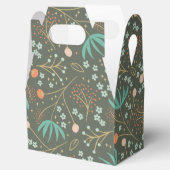 Handmade farbige Weihnachtsblume Geschenkschachtel (Geöffnet)