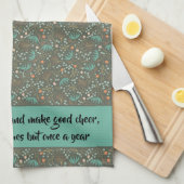 Handmade farbige Weihnachtsblume Geschirrtuch (Viertel Falte)