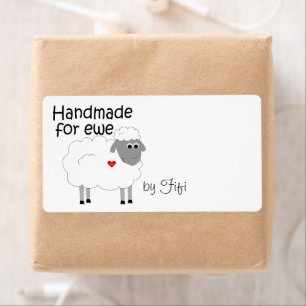 Handmade for Ewe Gift Label