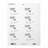 Handmade for Ewe Gift Label (Vorne)