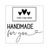Handmade für Ihr großes Logo Gummistempel (Prägung)
