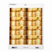 Handmade für Sie Sunny Ribbons Labels (Vorne)