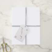Handmade-Geschenkstempel - Just for You & Danke Geschenkanhänger (Mit Garn)