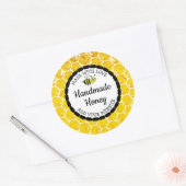 Handmade Honey Food Jar Labels Runder Aufkleber (Umschlag)
