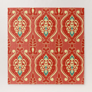 Handmade Ikat: Ethnic Boho Fabric Puzzle