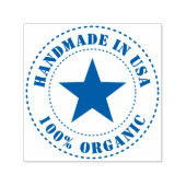Handmade in USA Bio Star Permastempel (Design)