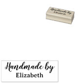 Handmade Individuelle Name Wood Art Briefmarke Gummistempel (Stempel)