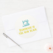 Handmade is the New Black Aufkleber (Umschlag)