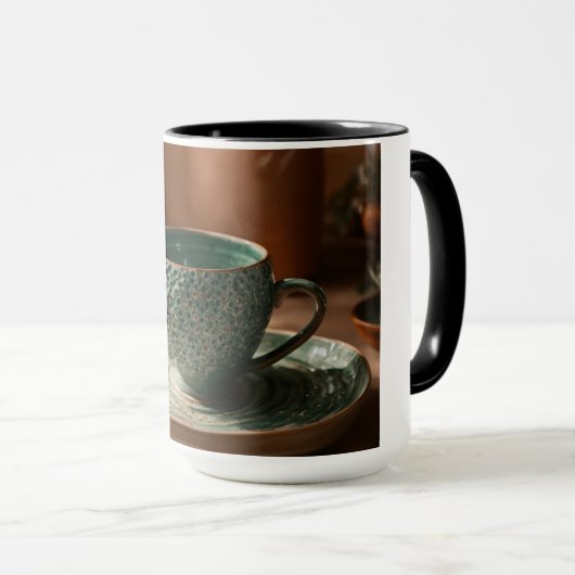 "Handmade Keramik Tasse Set" (VorderseiteRechts)
