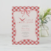 Handmade lattes and pilates bithday einladung (Stehend Vorderseite)