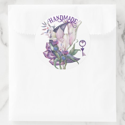 Handmade Lilly Crystal Moon Sticker (Tasche)