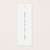 Handmade mit Liebe Hang Tag Cards (Rückseite)