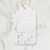 Handmade mit Liebe Mit Monogramm Business Info Geschenkanhänger (Vorderseite)