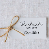 Handmade mit Liebe Modernes Script Minimalistisch Gummistempel