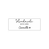 Handmade mit Liebe Modernes Script Permastempel (Design)