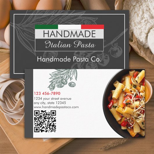 Handmade Pasta Shop Visitenkarte