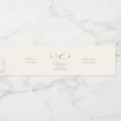 Handmade pilates baby shower wasserflaschenetikett (Einzelnes Label)