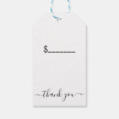 Handmade Price Hang Markieren Sie Ihr Logo Kraft P Geschenkanhänger (Rückseite)