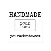 Handmade-Schreibmaschine | Firmenlogo Gummistempel (Prägung)