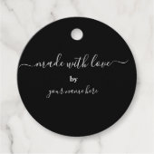 Handmade Simple Elegant Packaging Geschenkanhänger (Vorderseite)