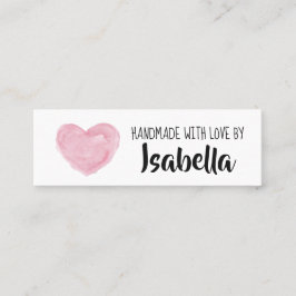 Handmade Small Business Card Mini Visitenkarte