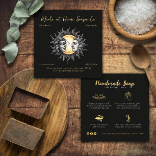 Handmade Soap Company Quadratische Visitenkarte