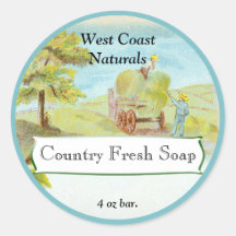 Handmade Soap Label - Länderszene